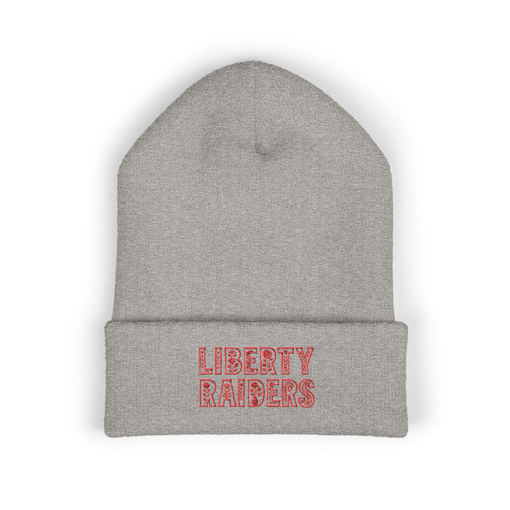 Classic Cuffed Beanie - Liberty Raiders "Flowered"