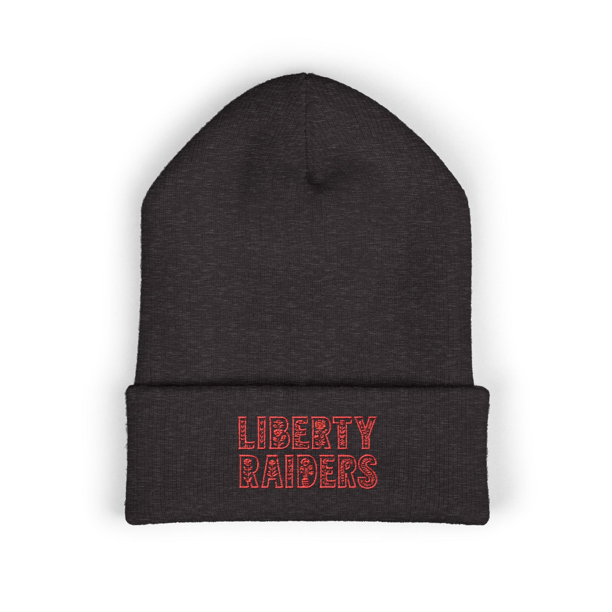 Classic Cuffed Beanie - Liberty Raiders "Flowered"