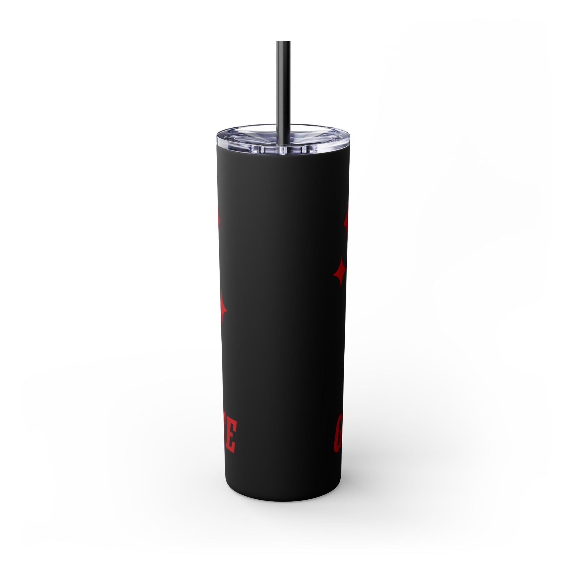 20oz Skinny Tumbler with Straw - Liberty Raiders "Haters Gonna Hate"