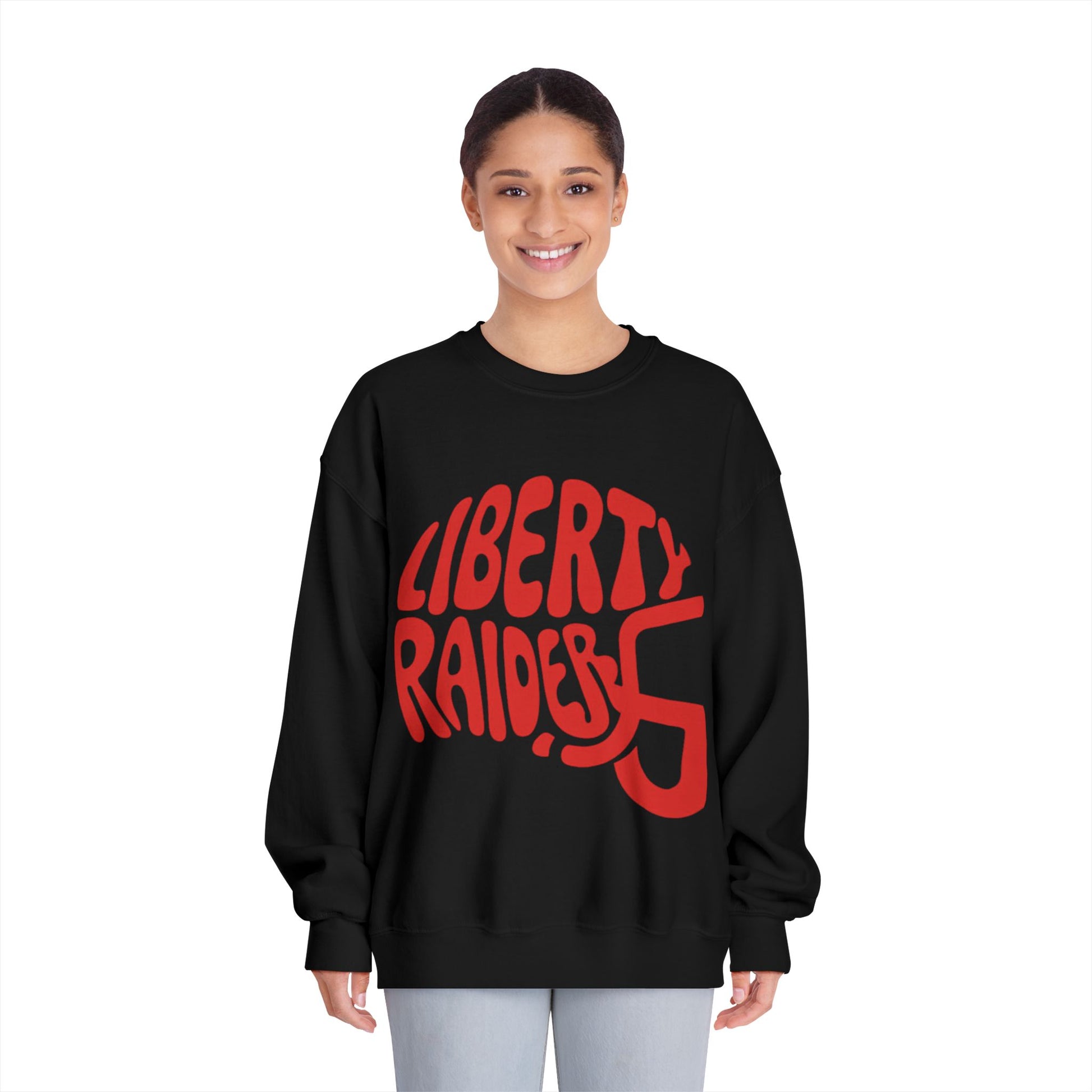 Crewneck Sweatshirt - Liberty Raiders "Helmet"