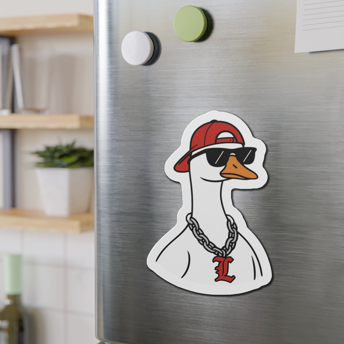 Die-Cut Magnets = Liberty Raiders "Silly Goose"