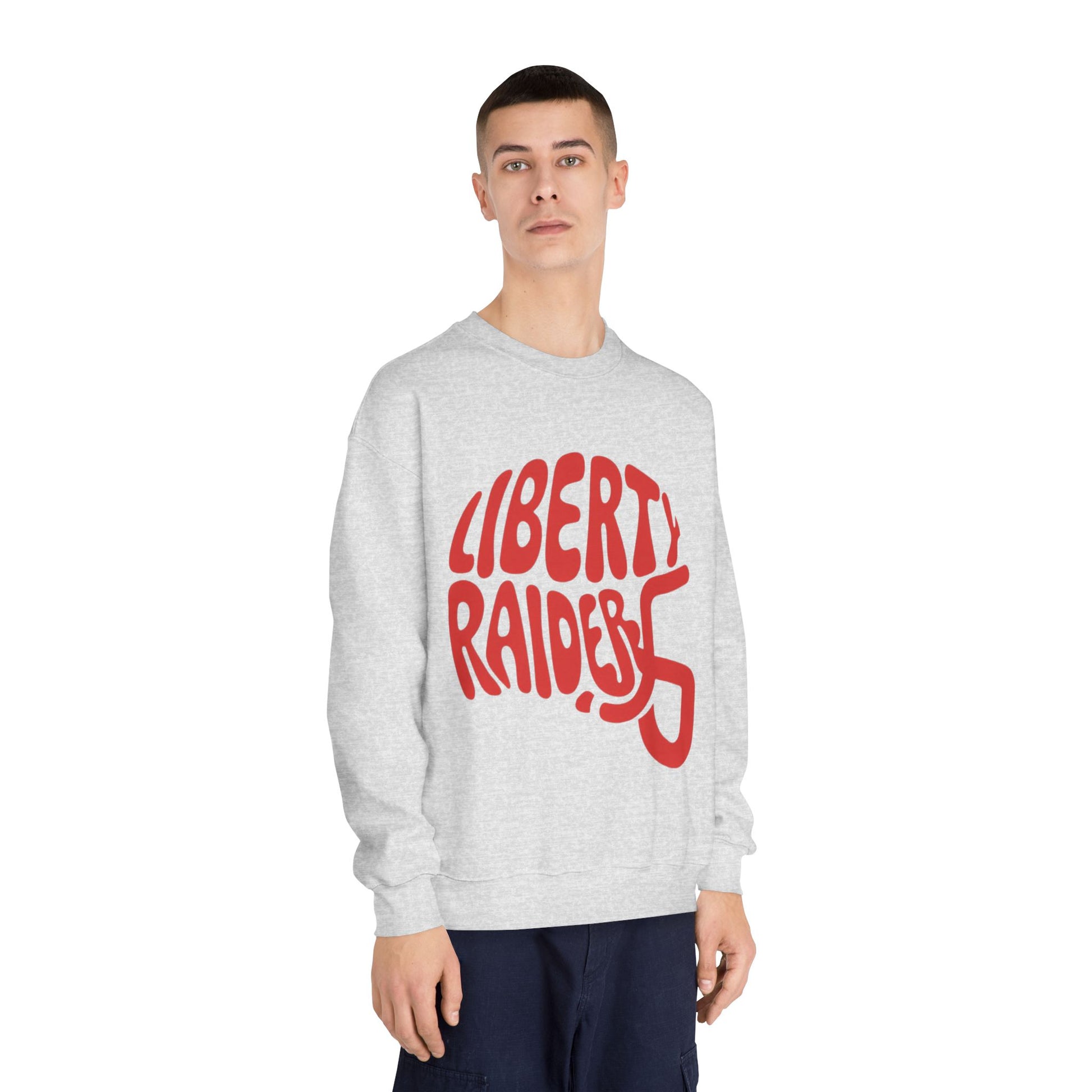 Crewneck Sweatshirt - Liberty Raiders "Helmet"