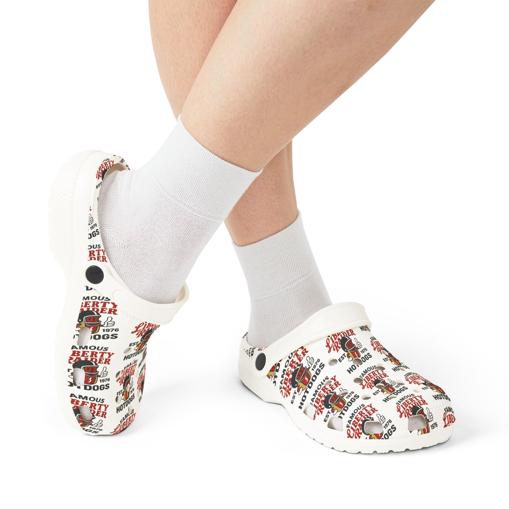 Foam Rubber Shoes - Liberty Raiders "Famous Hotdogs: