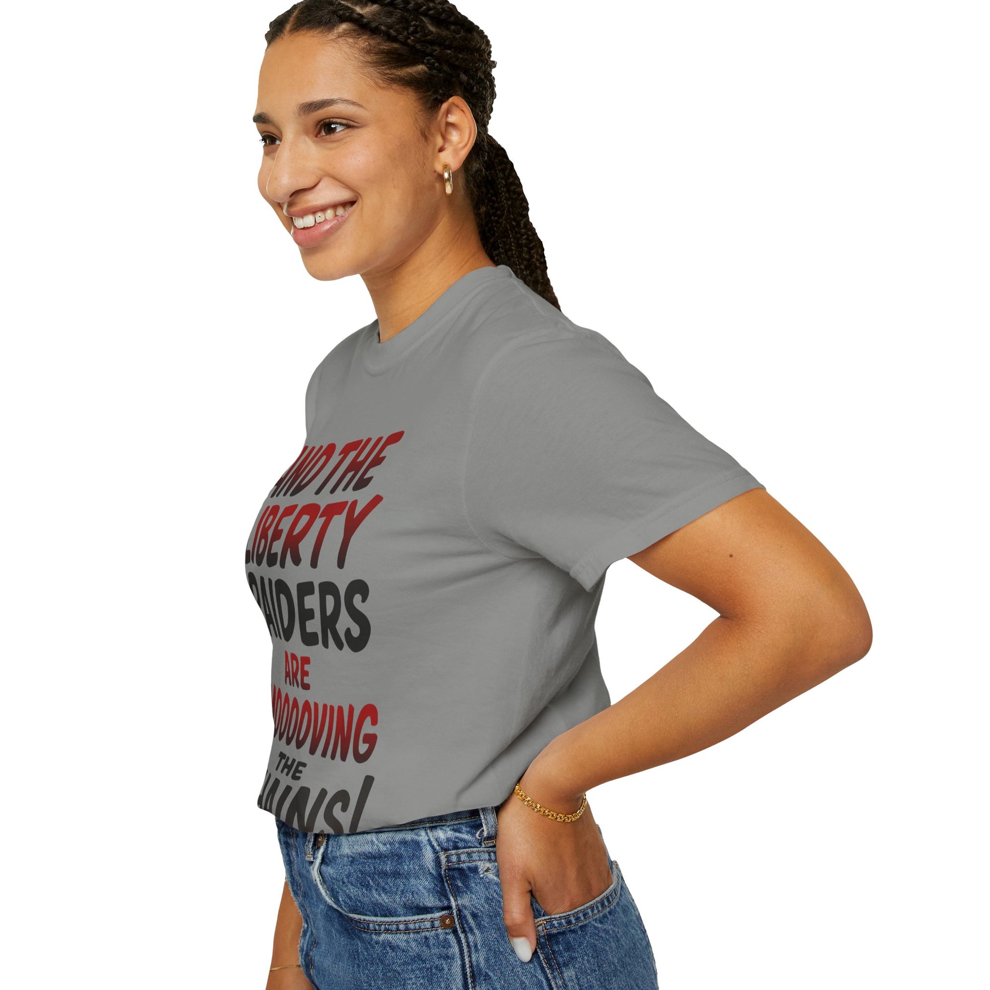 Light Weight Tee - Liberty Raiders "Moving the Chains"