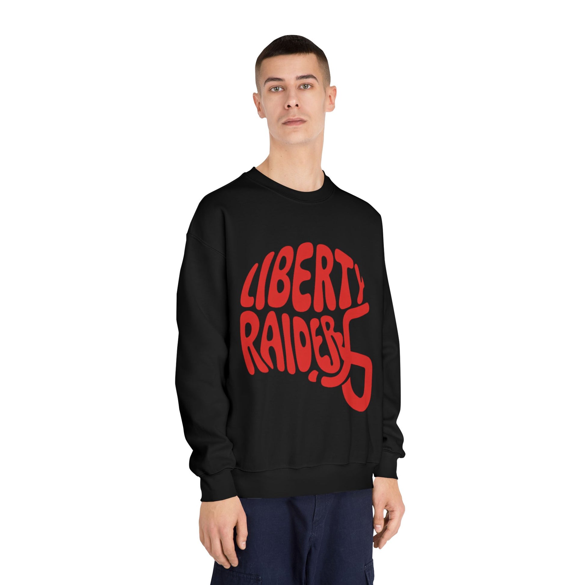 Crewneck Sweatshirt - Liberty Raiders "Helmet"
