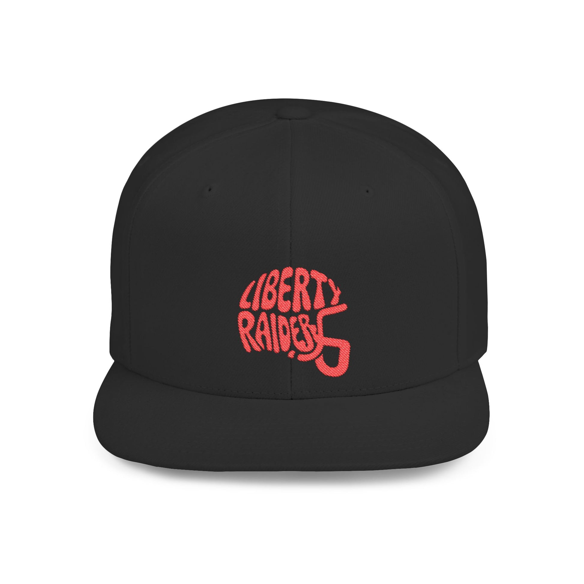 Flat Bill Snapback - Liberty Raiders "Helmet"