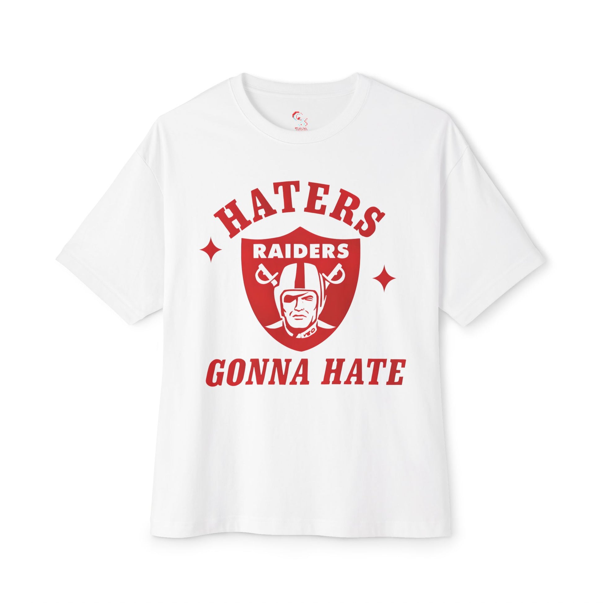 Retro Boxy Tee - Liberty Raiders "Haters Gonna Hate"