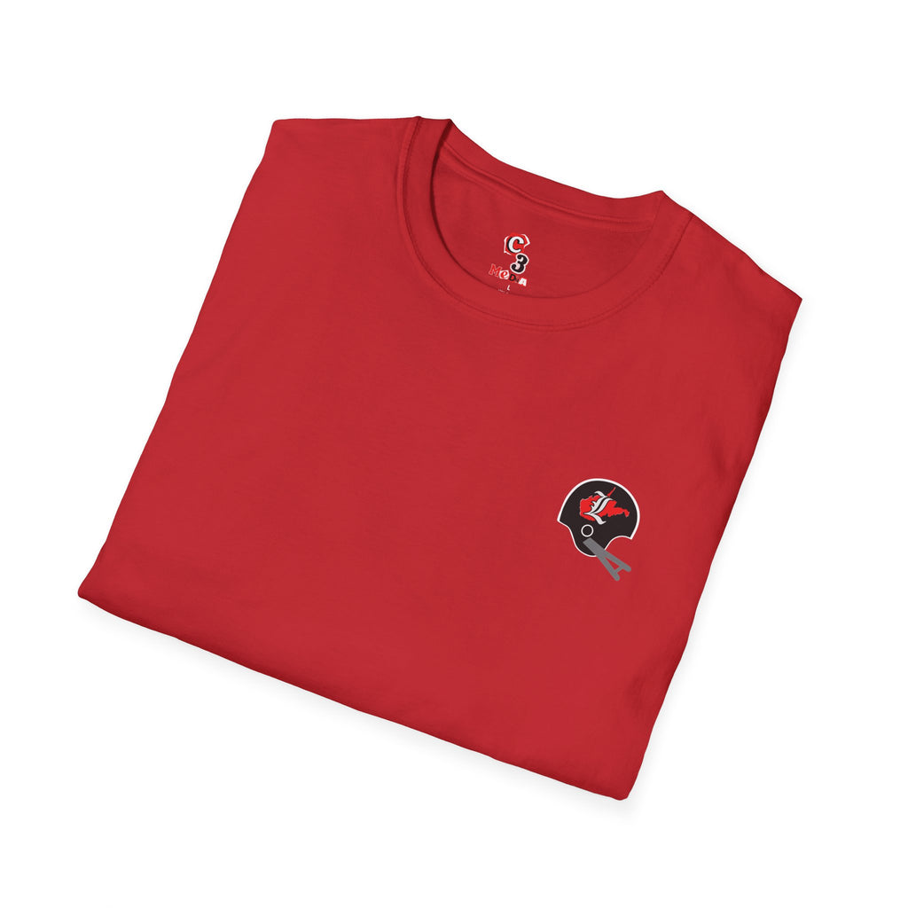 Unisex Softstyle T-Shirt; 50th Anniversary Football Tee