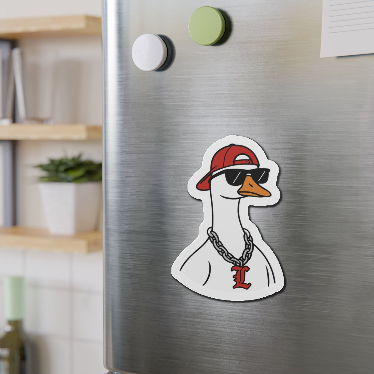Die-Cut Magnets = Liberty Raiders "Silly Goose"