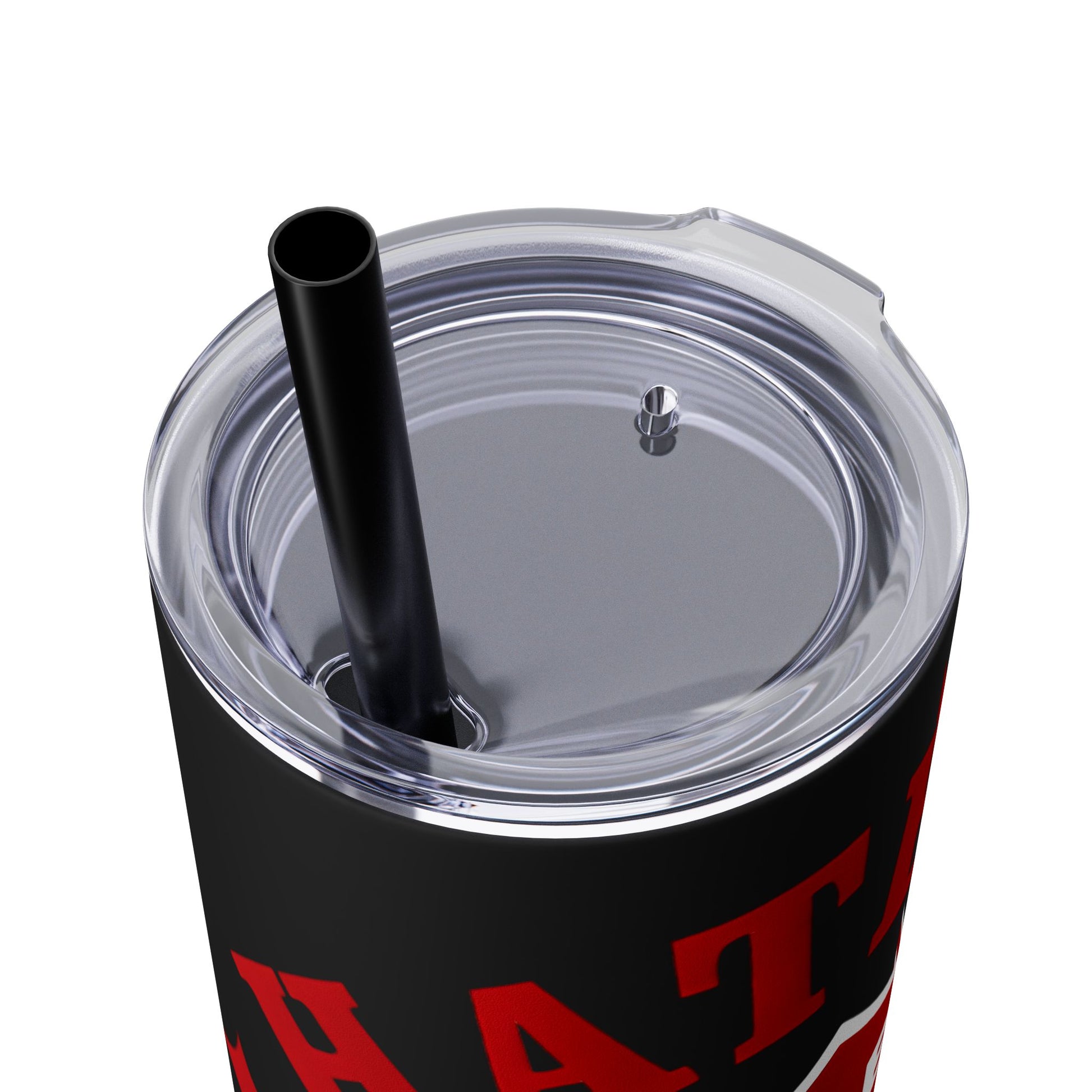 20oz Skinny Tumbler with Straw - Liberty Raiders "Haters Gonna Hate"