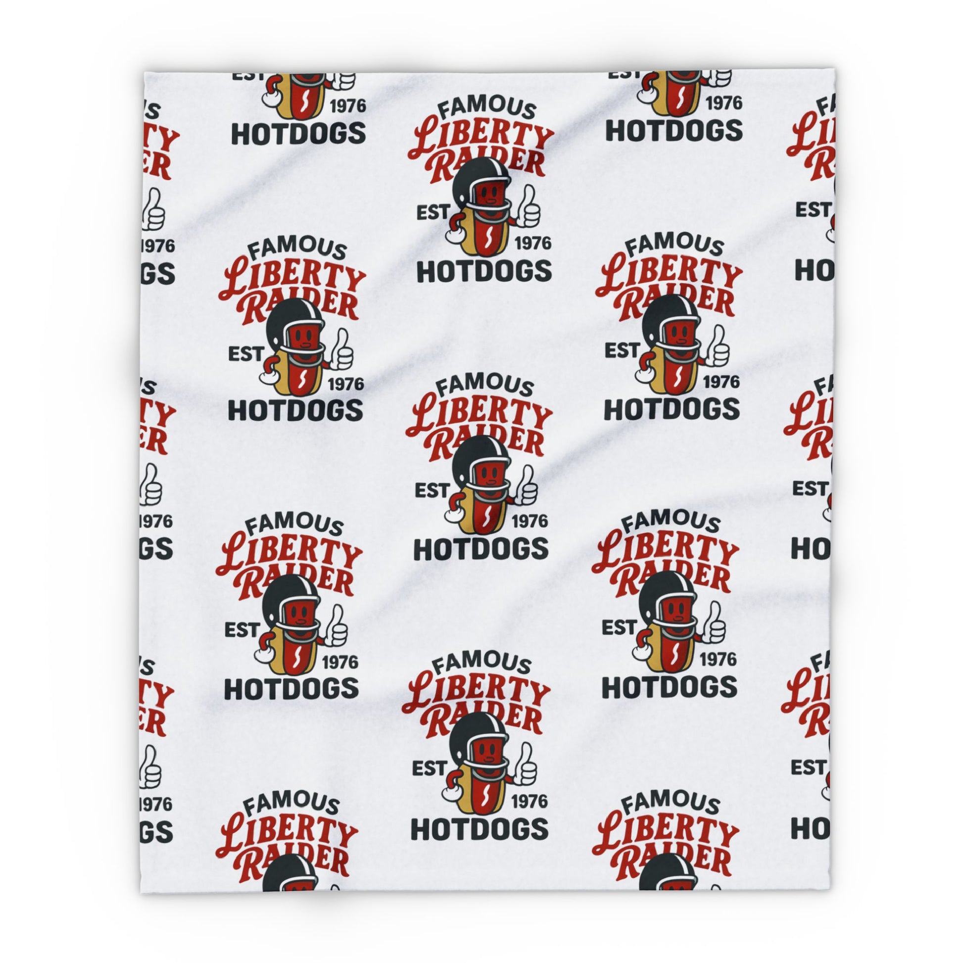 Arctic Fleece Blanket - Liberty Raiders "Famous Hotdogs"