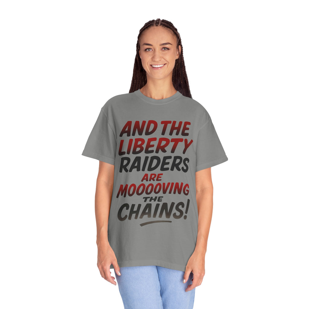 Light Weight Tee - Liberty Raiders "Moving the Chains"