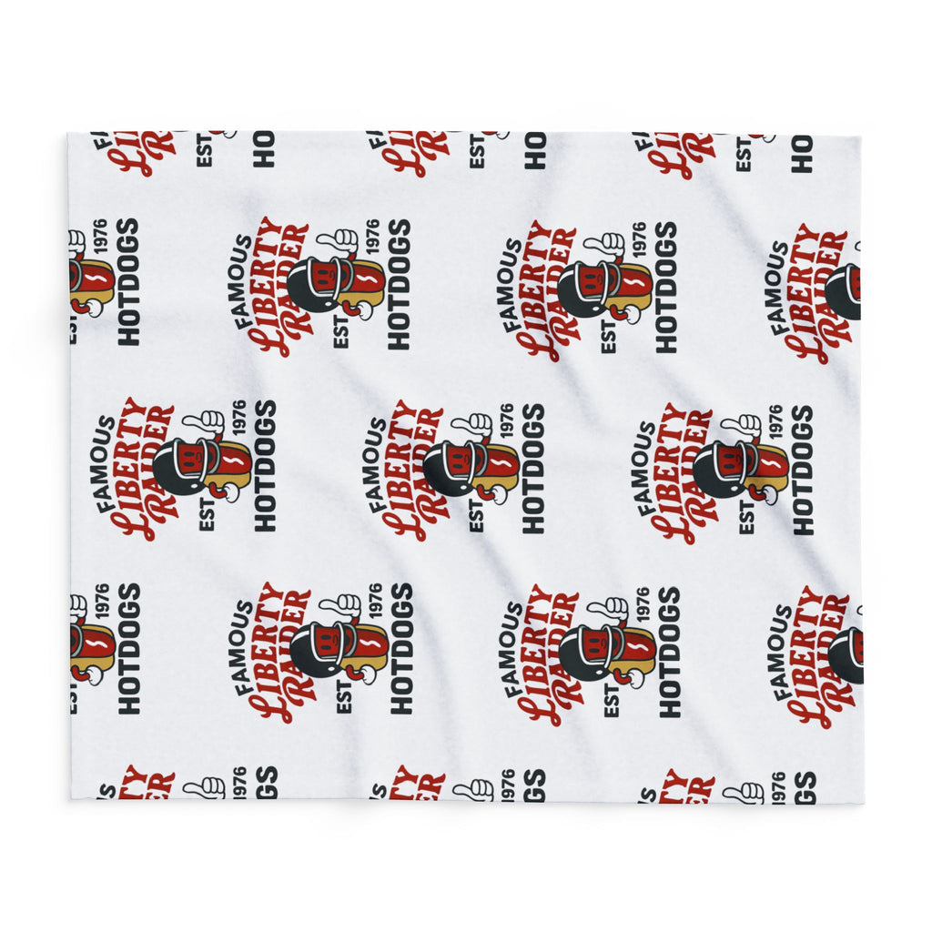 Arctic Fleece Blanket - Liberty Raiders "Famous Hotdogs"