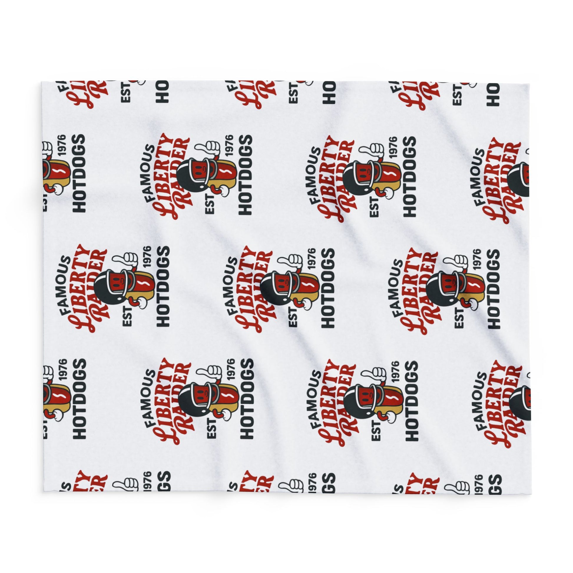 Arctic Fleece Blanket - Liberty Raiders "Famous Hotdogs"