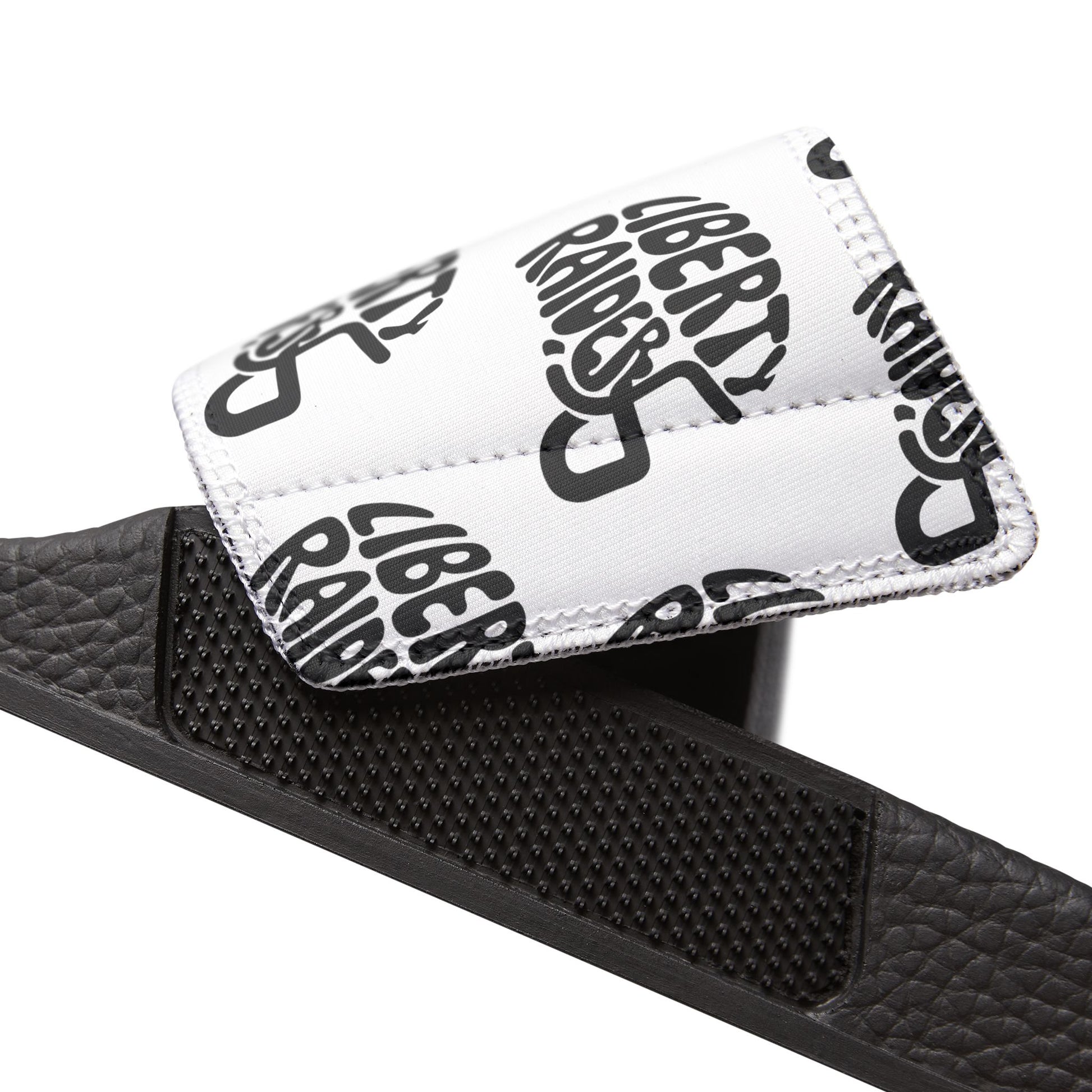 Men's Removable-Strap Slides - Liberty Raiders "Football Helmet"