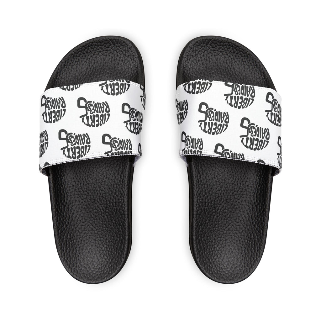 Men's Removable-Strap Slides - Liberty Raiders "Football Helmet"