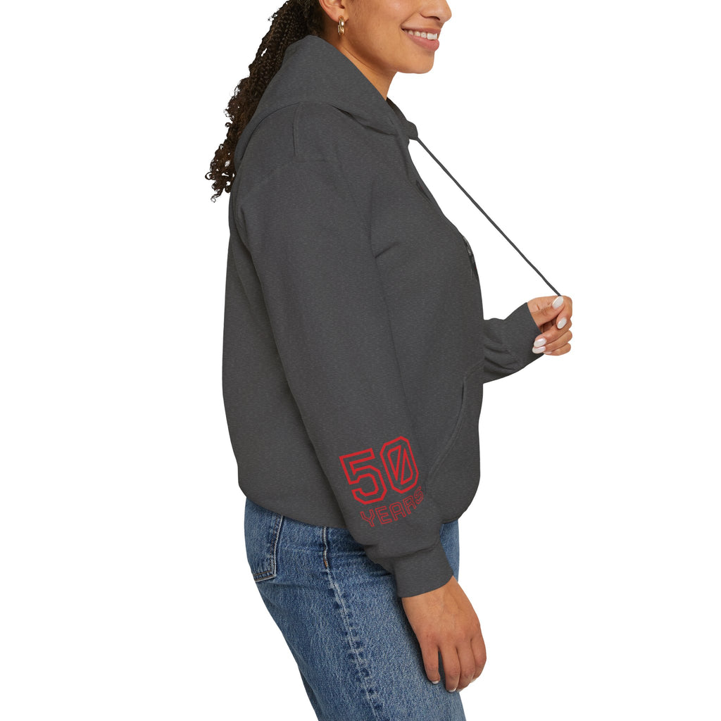 Unisex Heavy Blend™ Hooded Sweatshirt; 50 year anniversary