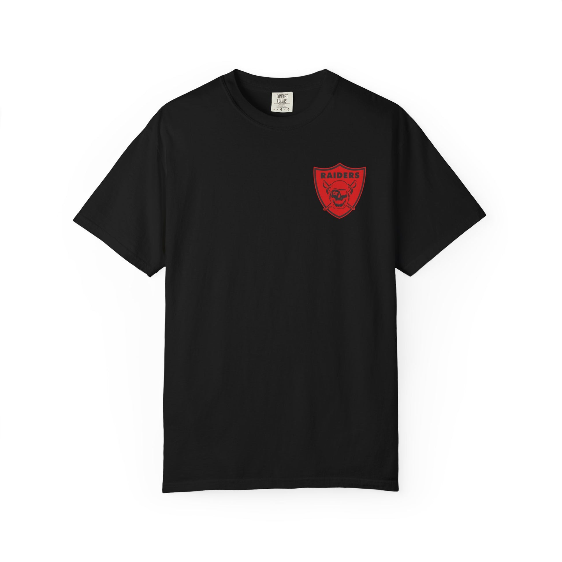 Unisex Garment-Dyed T-shirt; LHS vintage logo tee