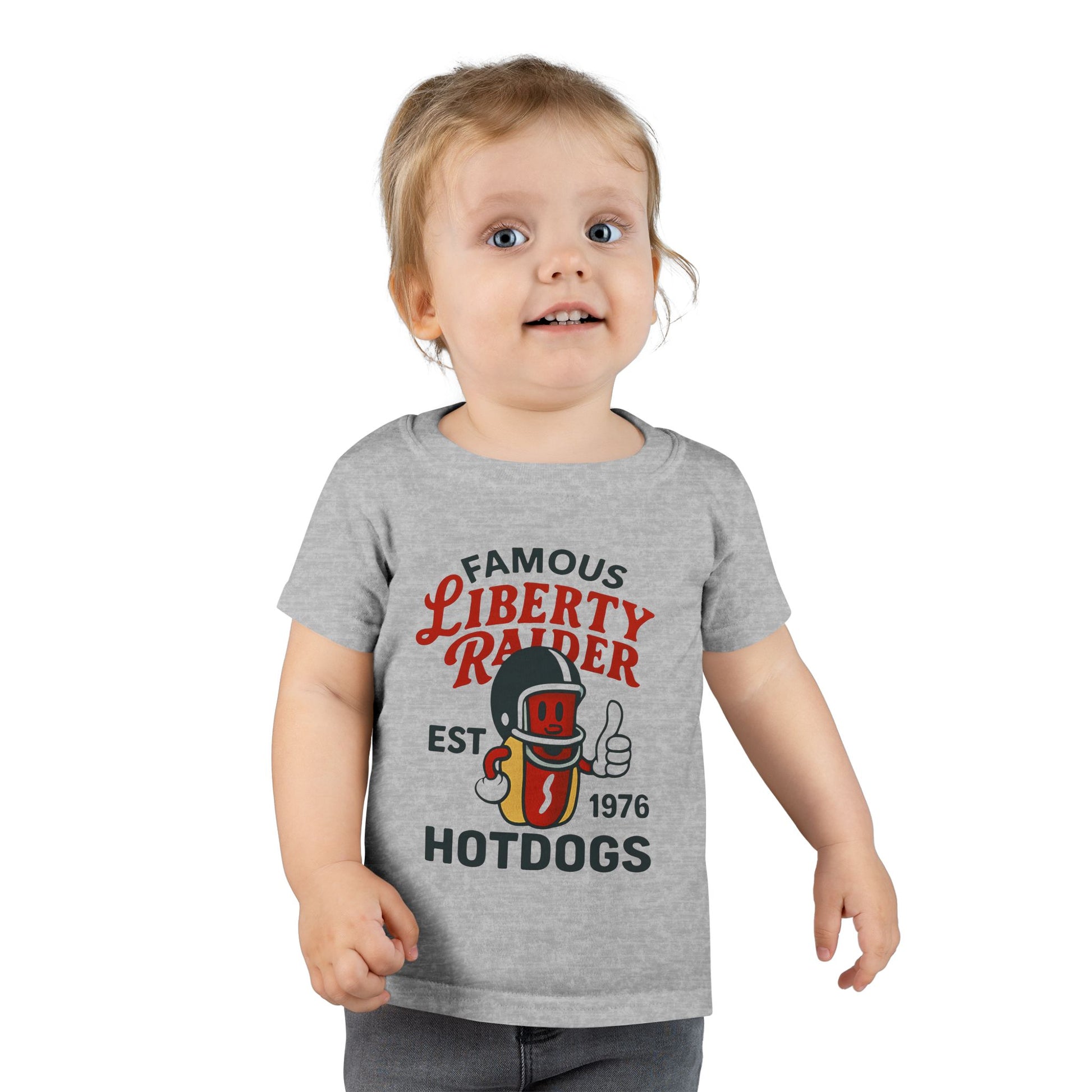 Toddler Tee - Liberty Raiders "Famous Hotdogs"