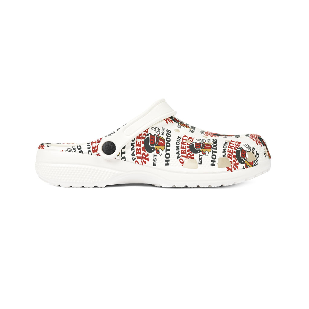 Foam Rubber Shoes - Liberty Raiders "Famous Hotdogs: