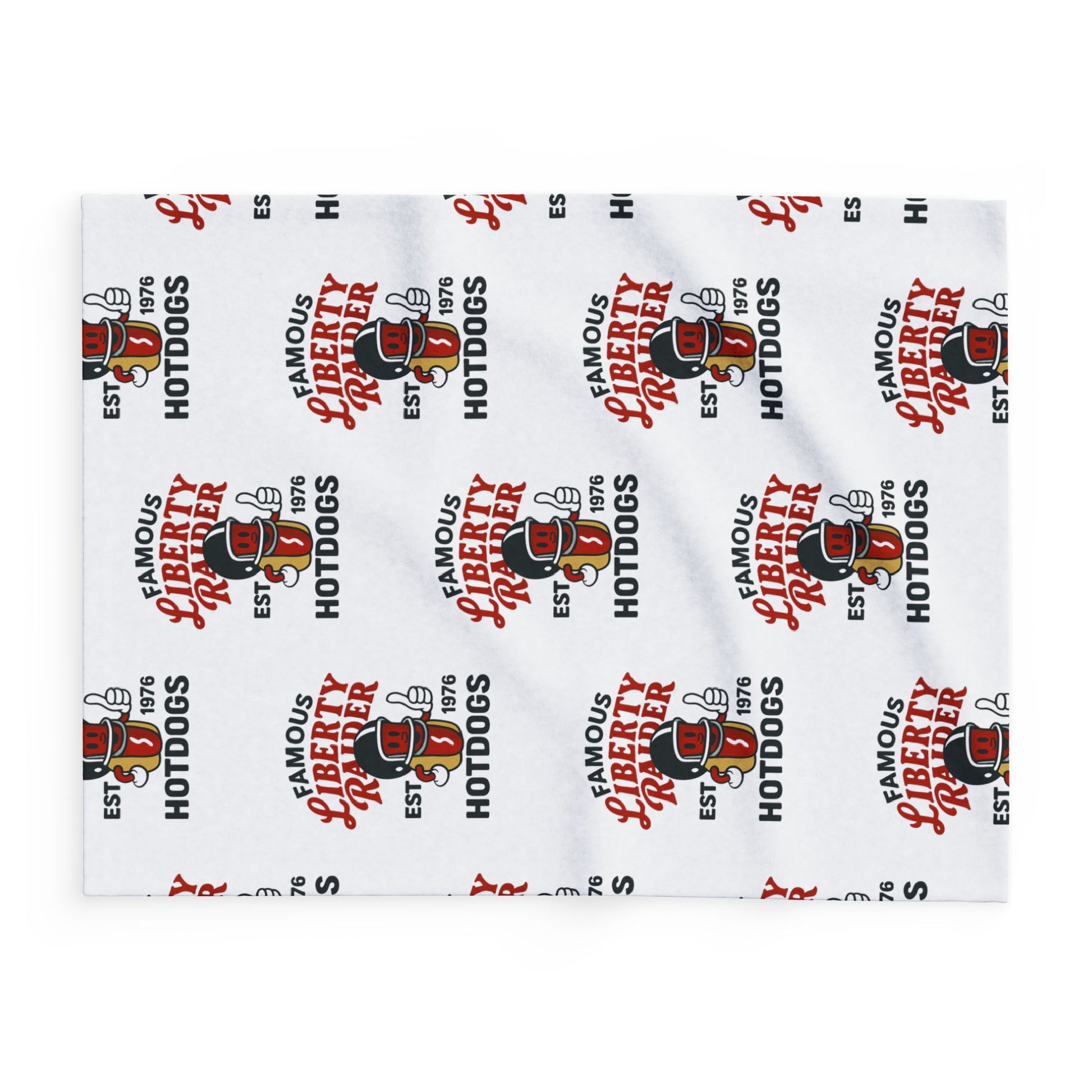 Arctic Fleece Blanket - Liberty Raiders "Famous Hotdogs"