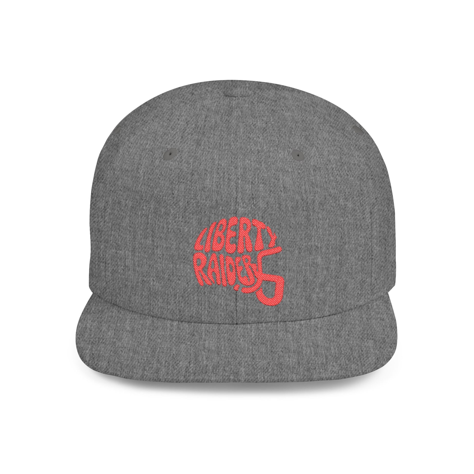 Flat Bill Snapback - Liberty Raiders "Helmet"