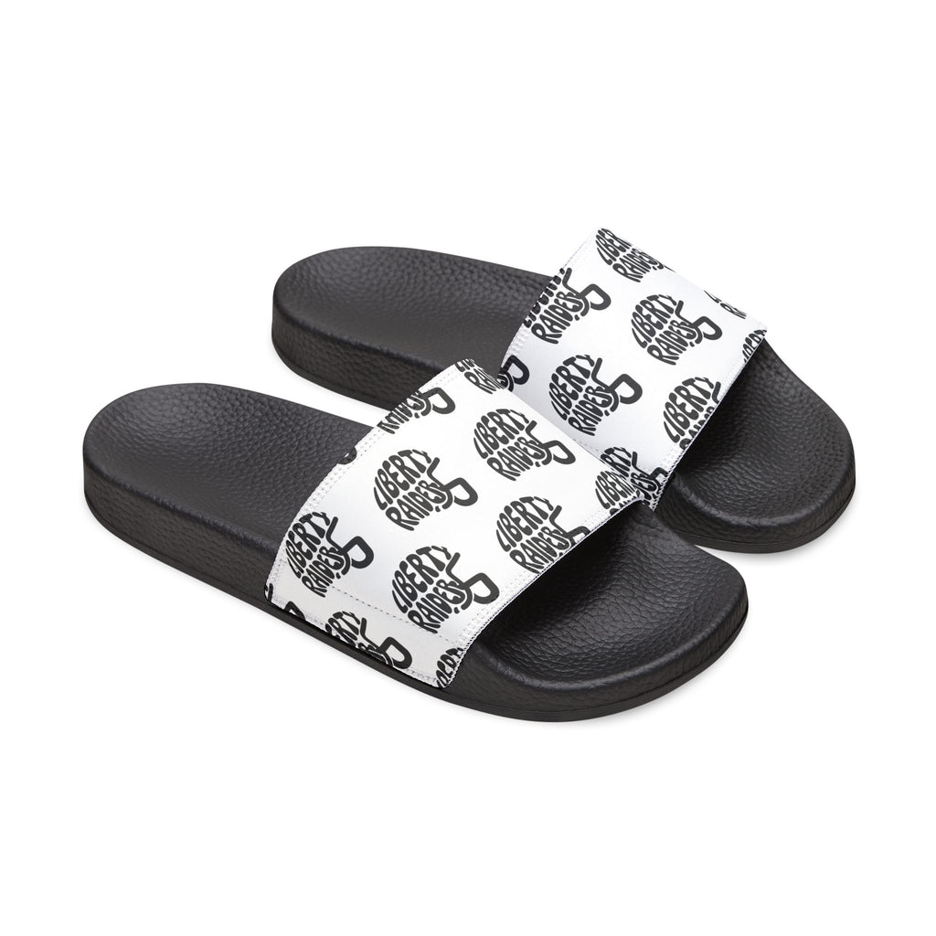 Men's Removable-Strap Slides - Liberty Raiders "Football Helmet"