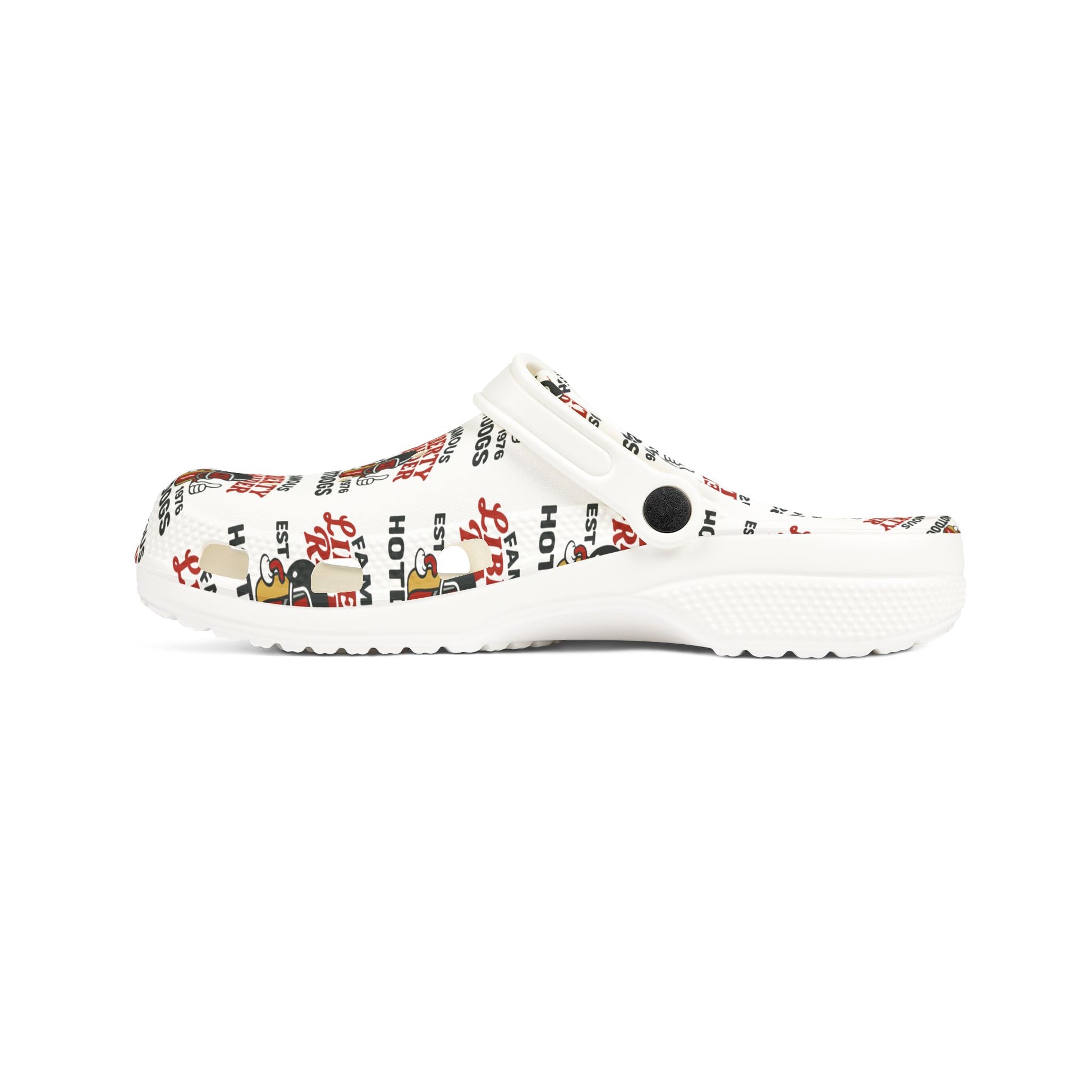 Foam Rubber Shoes - Liberty Raiders "Famous Hotdogs: