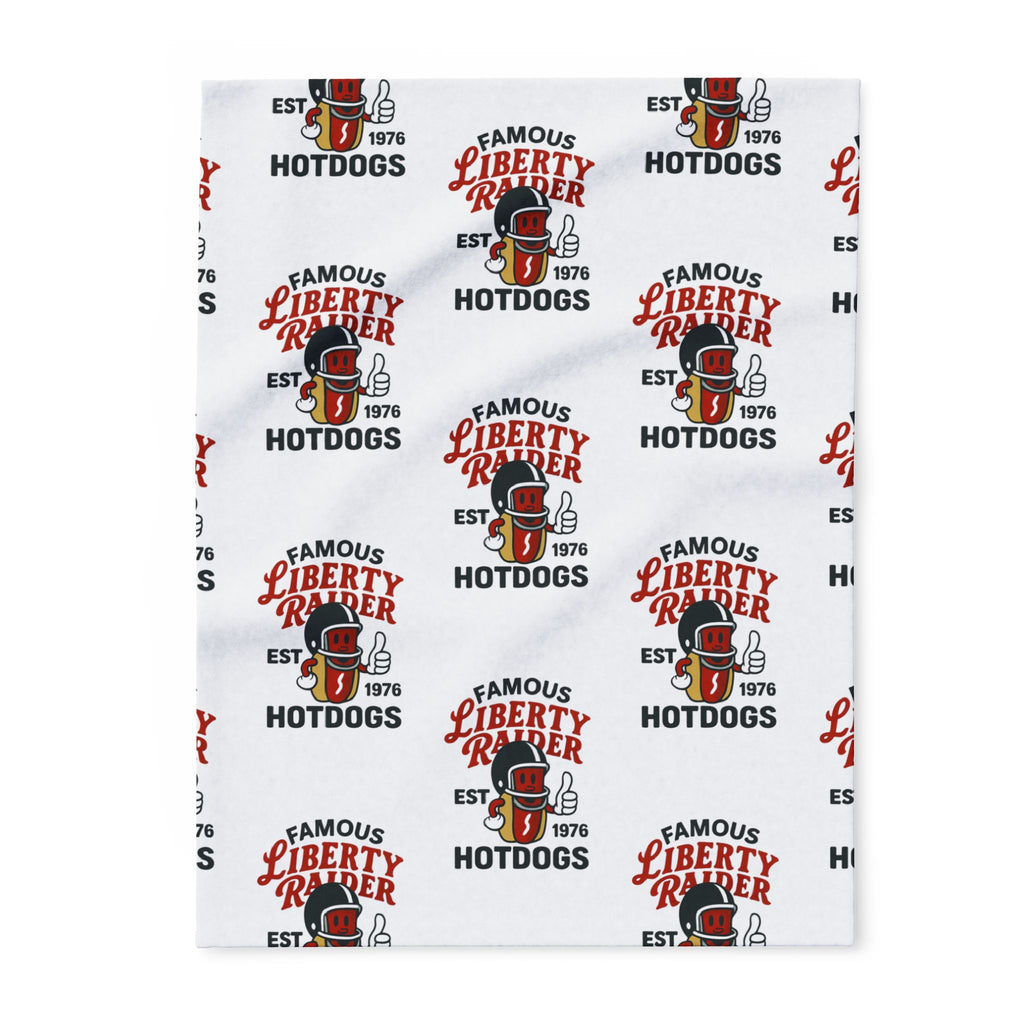 Arctic Fleece Blanket - Liberty Raiders "Famous Hotdogs"