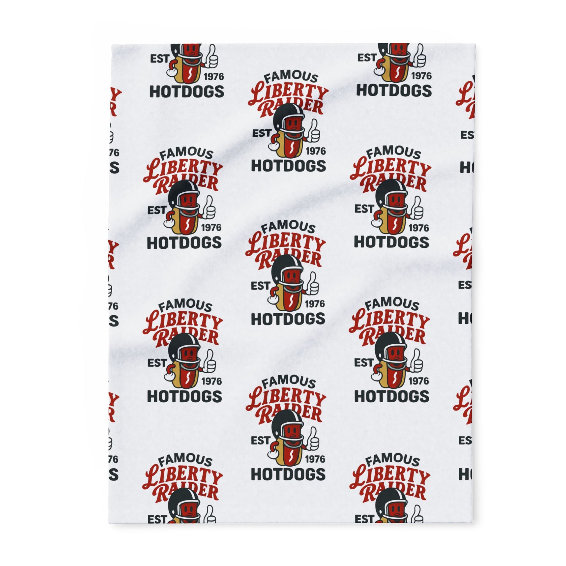 Arctic Fleece Blanket - Liberty Raiders "Famous Hotdogs"