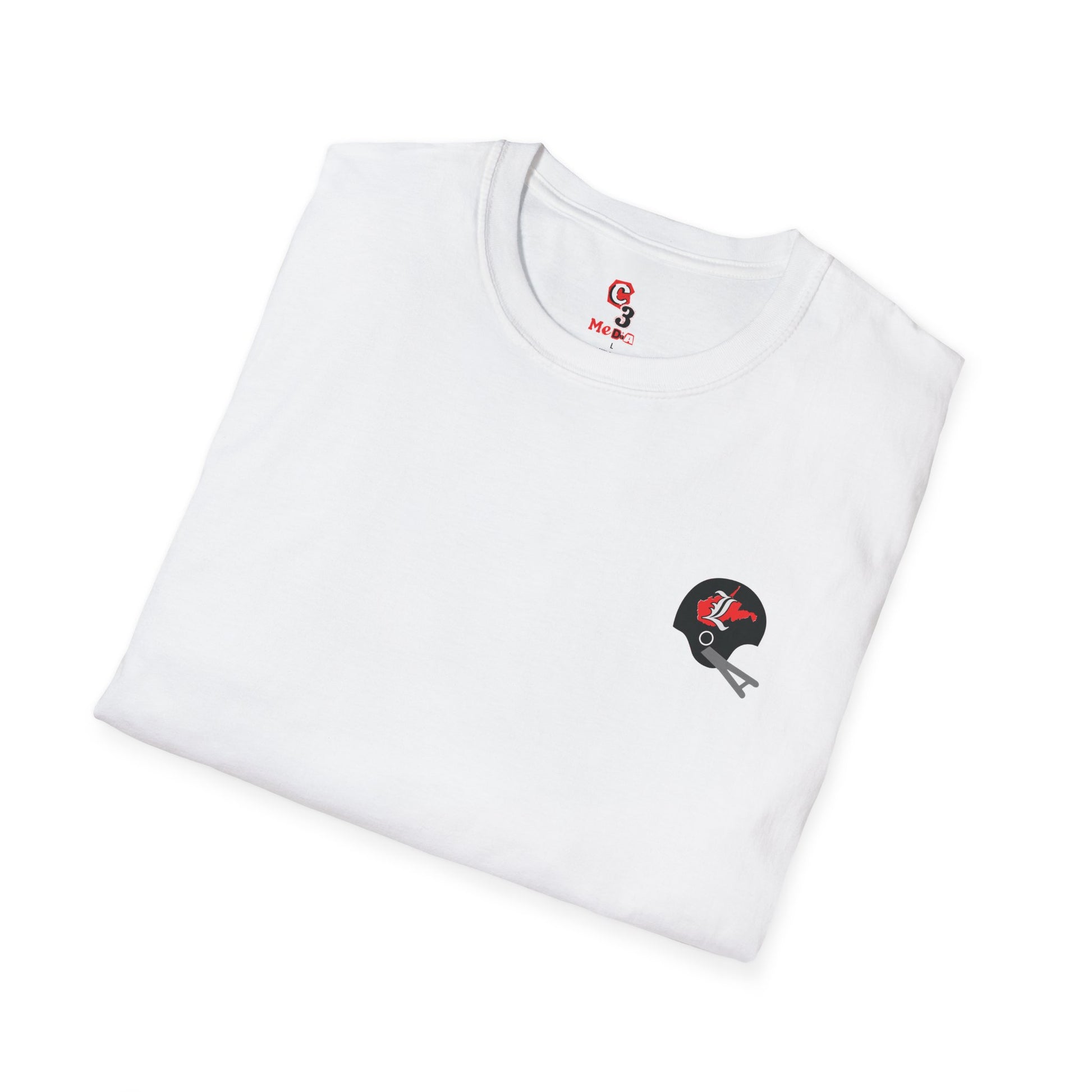 Unisex Softstyle T-Shirt; 50th Anniversary Football Tee