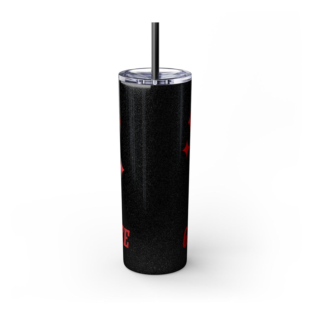 20oz Skinny Tumbler with Straw - Liberty Raiders "Haters Gonna Hate"