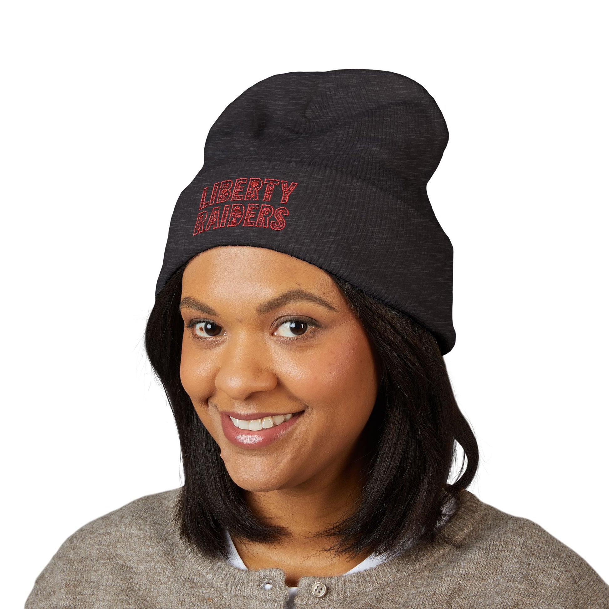 Classic Cuffed Beanie - Liberty Raiders "Flowered"