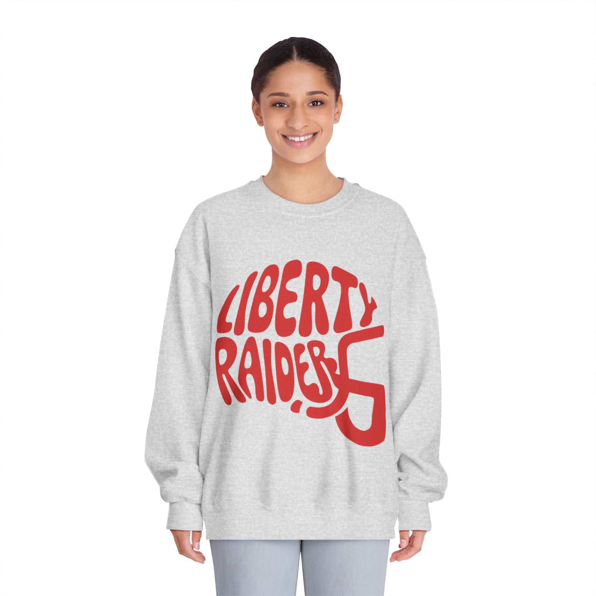 Crewneck Sweatshirt - Liberty Raiders "Helmet"