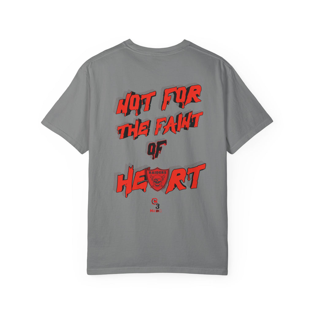 Unisex Garment-Dyed T-shirt; LHS vintage logo tee