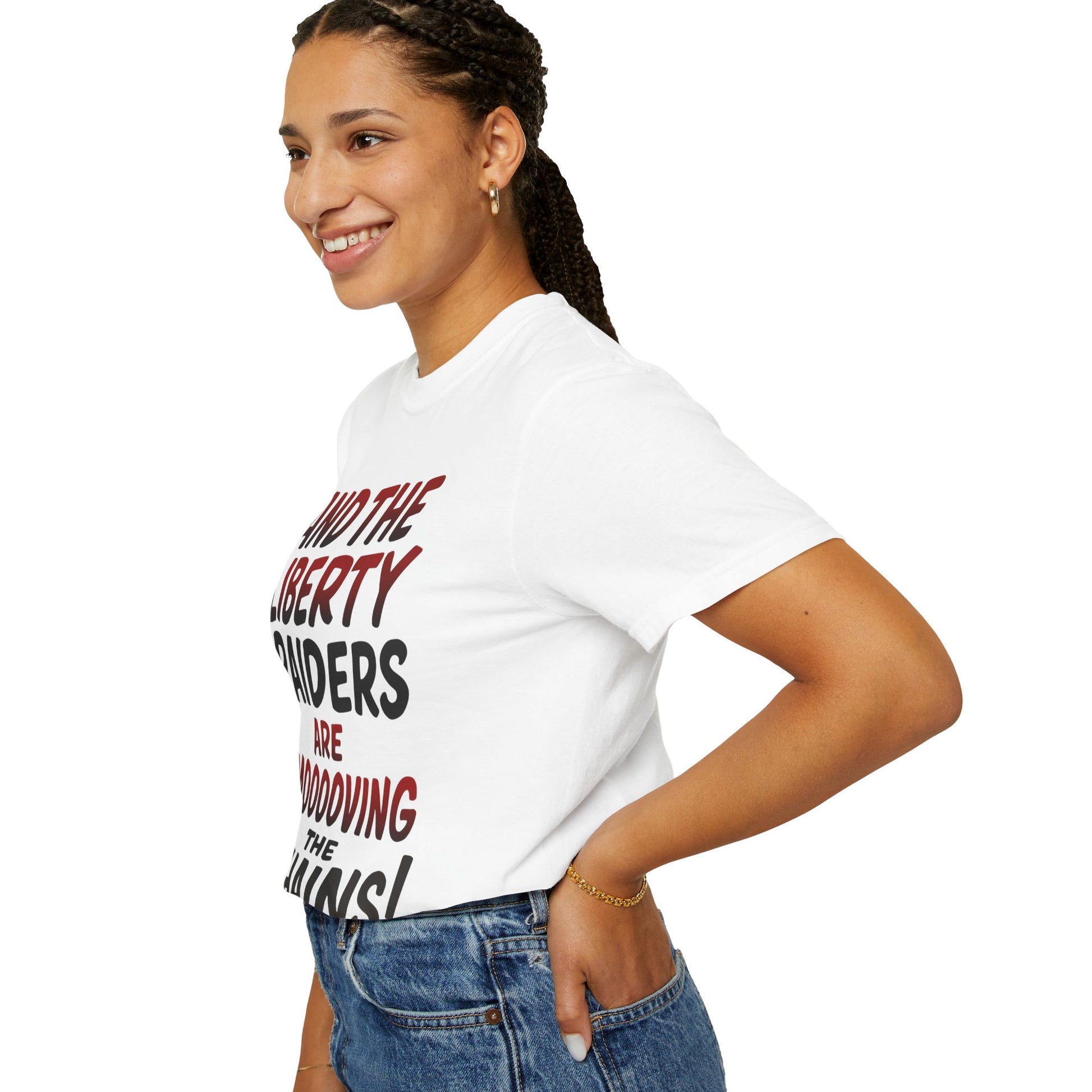 Light Weight Tee - Liberty Raiders "Moving the Chains"