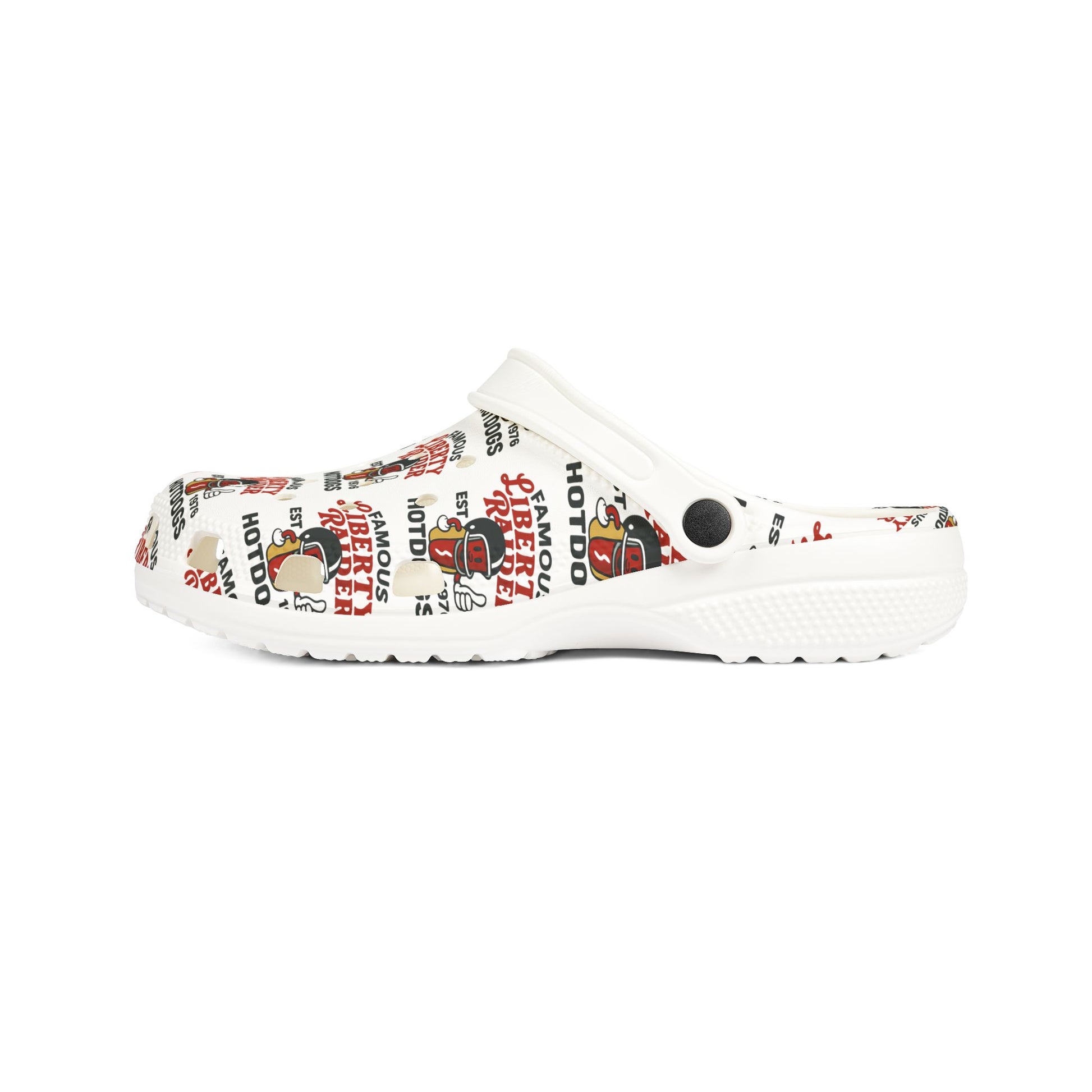 Foam Rubber Shoes - Liberty Raiders "Famous Hotdogs: