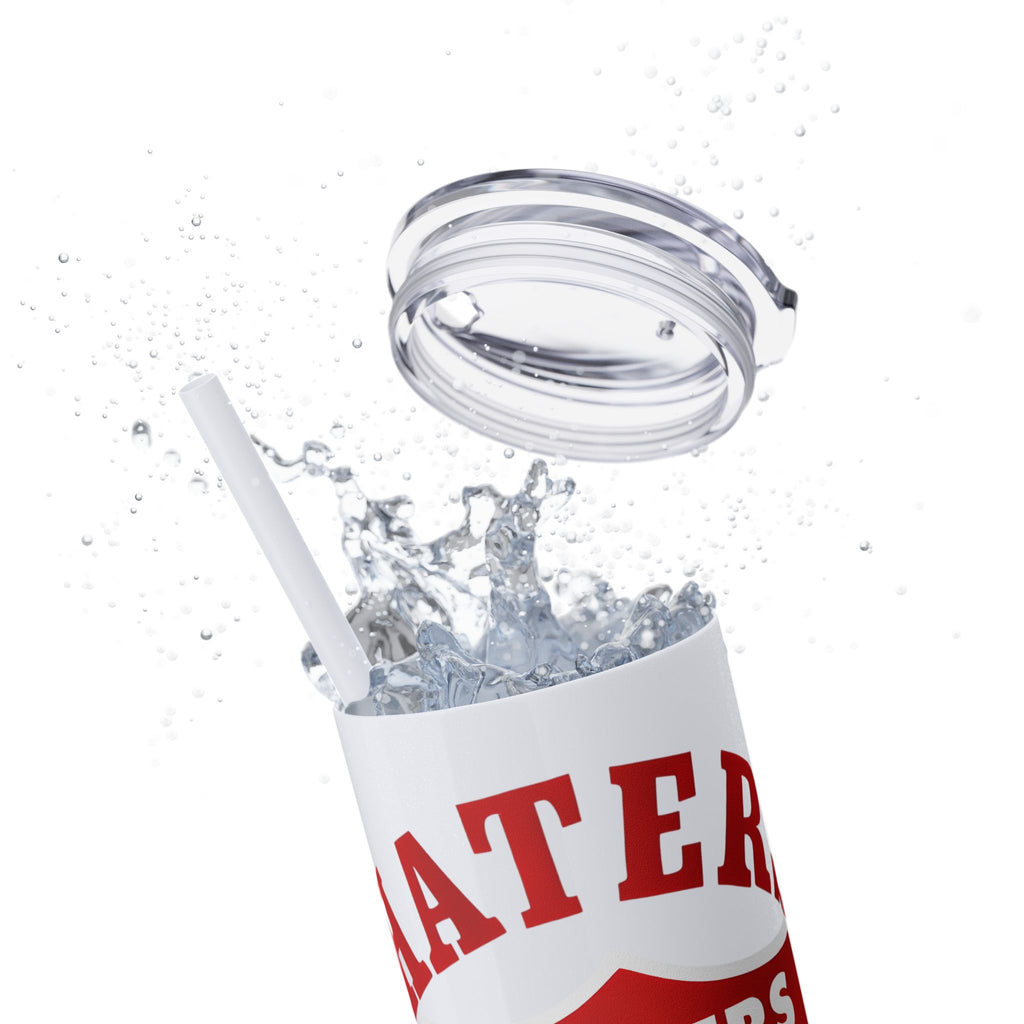 20oz Skinny Tumbler with Straw - Liberty Raiders "Haters Gonna Hate"