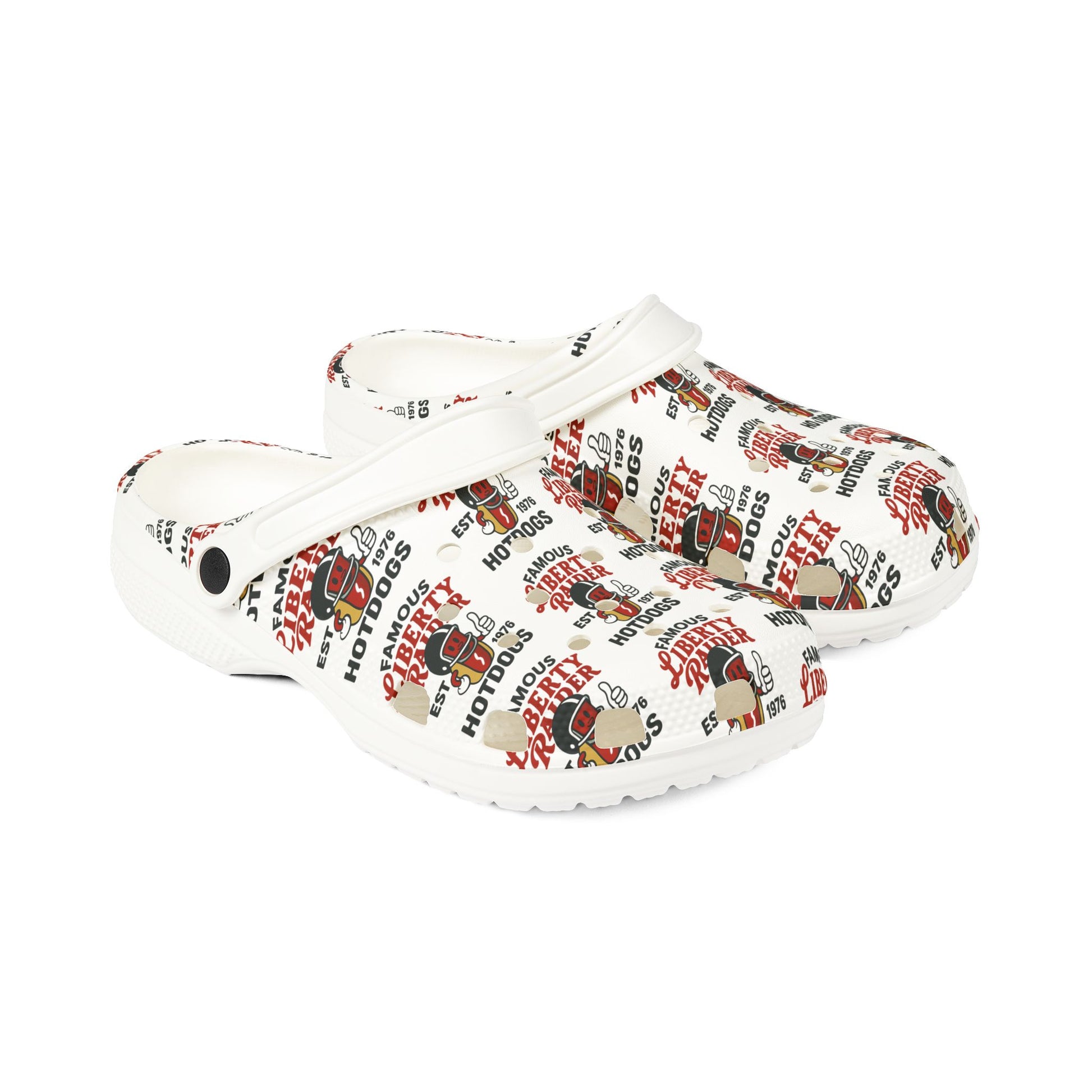 Foam Rubber Shoes - Liberty Raiders "Famous Hotdogs: