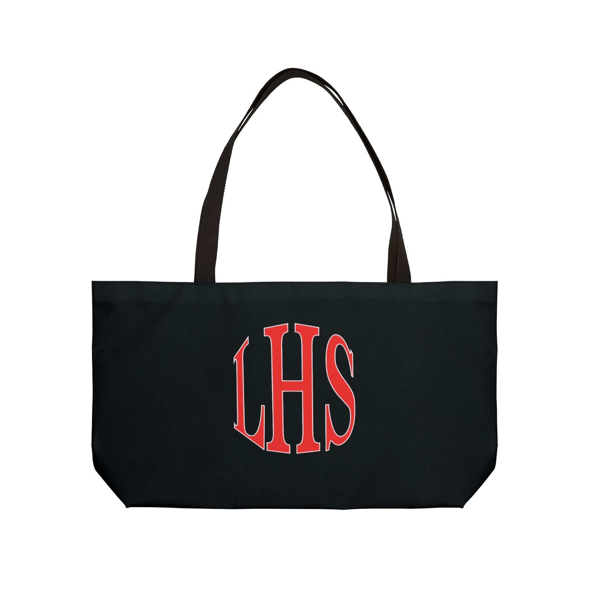 Weekender Tote Bag; LHS logo