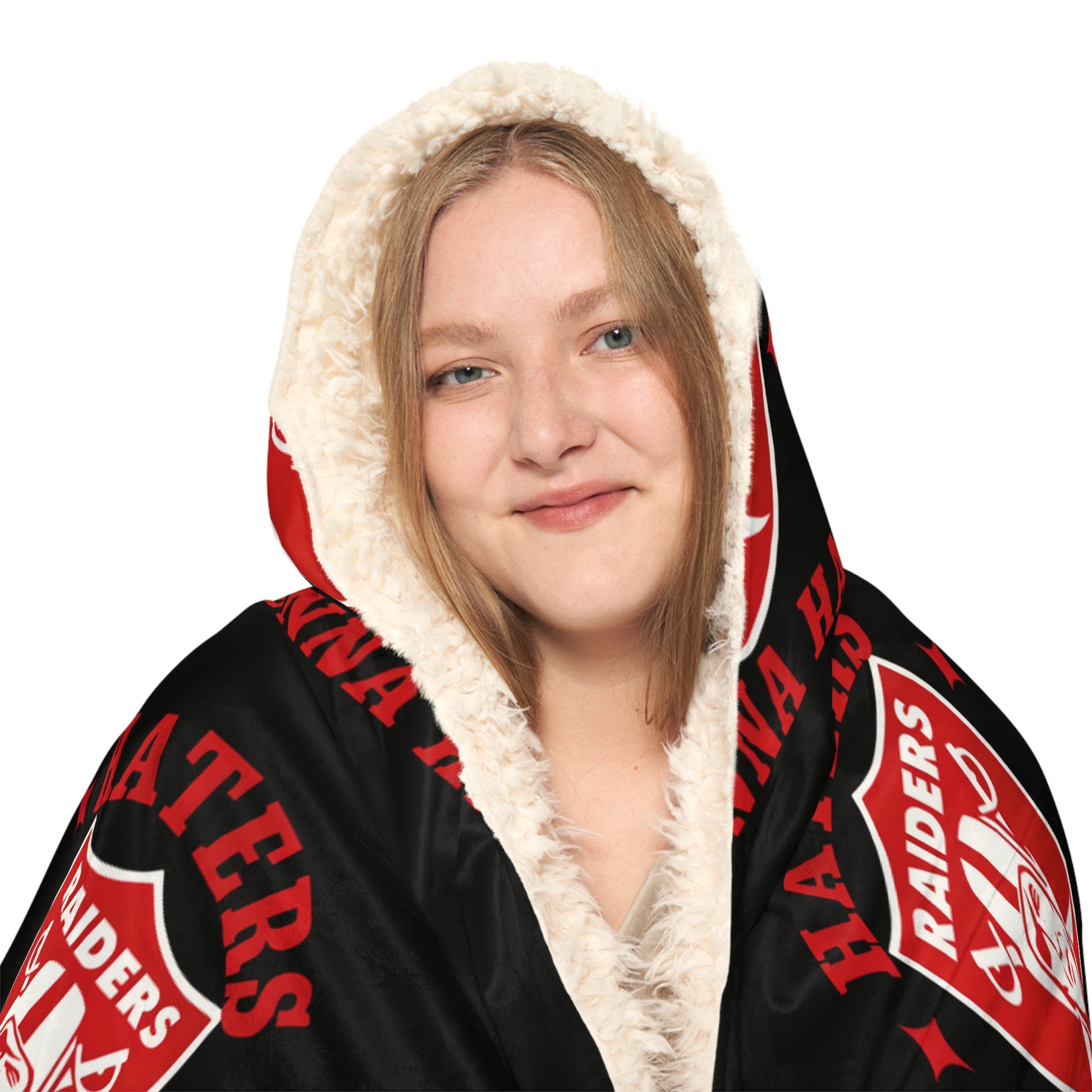 Black Snuggle Blanket - Liberty Raiders "Haters Gonna Hate"