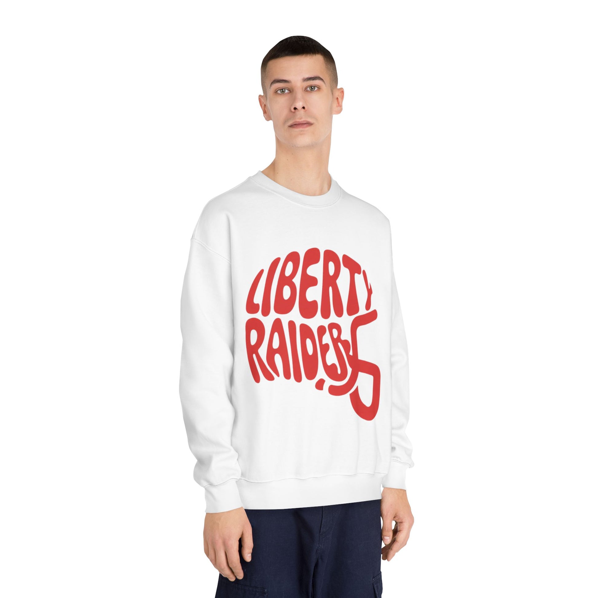 Crewneck Sweatshirt - Liberty Raiders "Helmet"