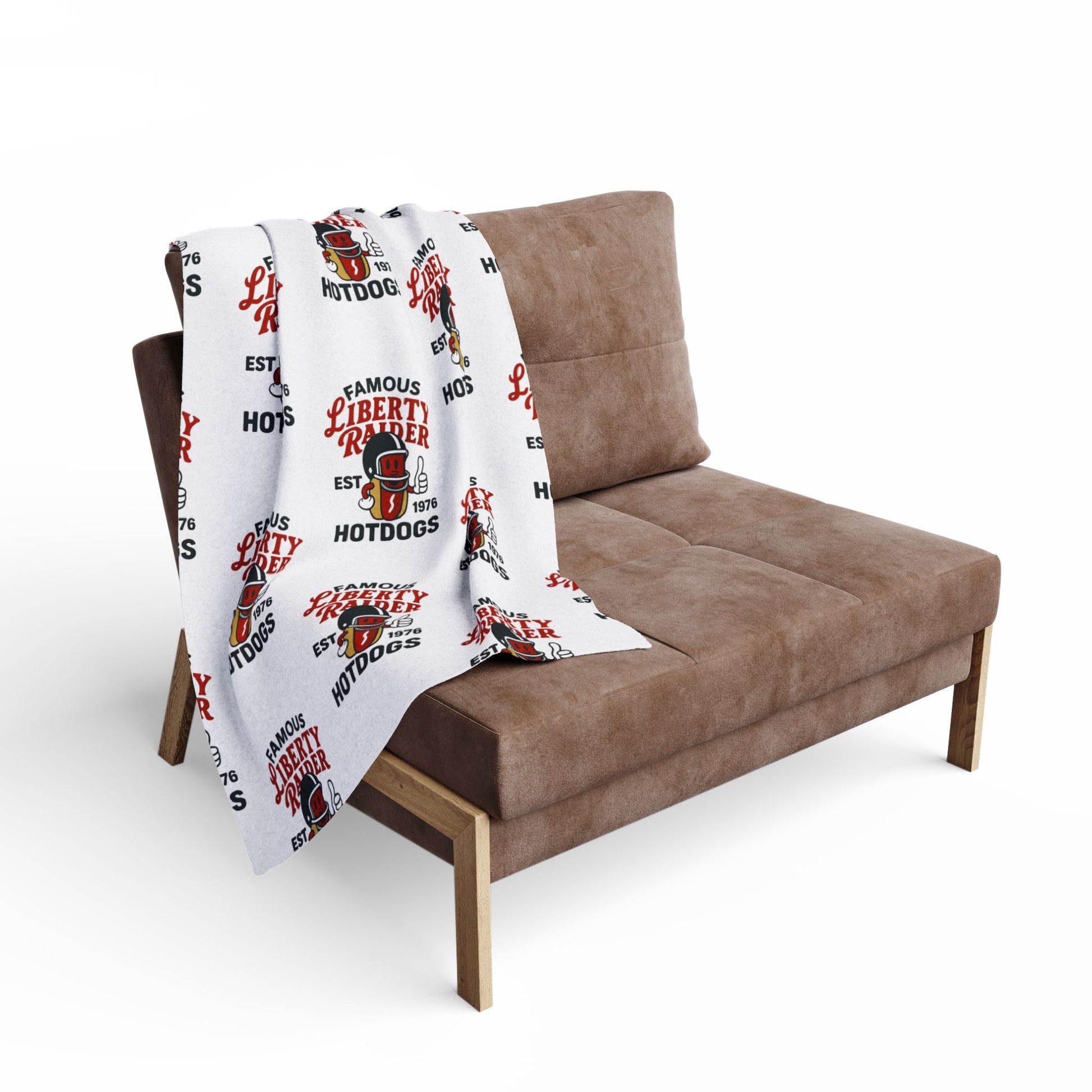 Arctic Fleece Blanket - Liberty Raiders "Famous Hotdogs"
