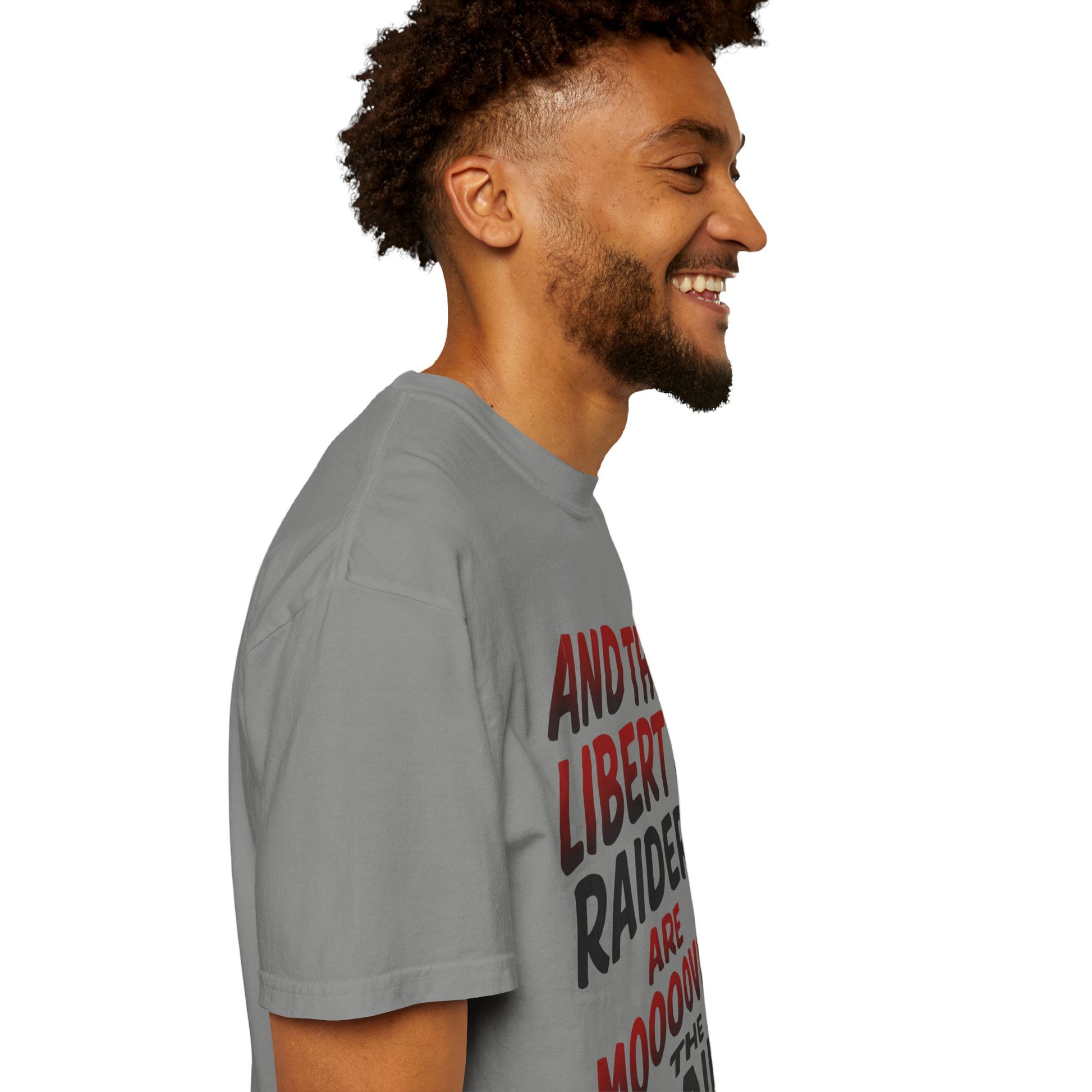 Light Weight Tee - Liberty Raiders "Moving the Chains"