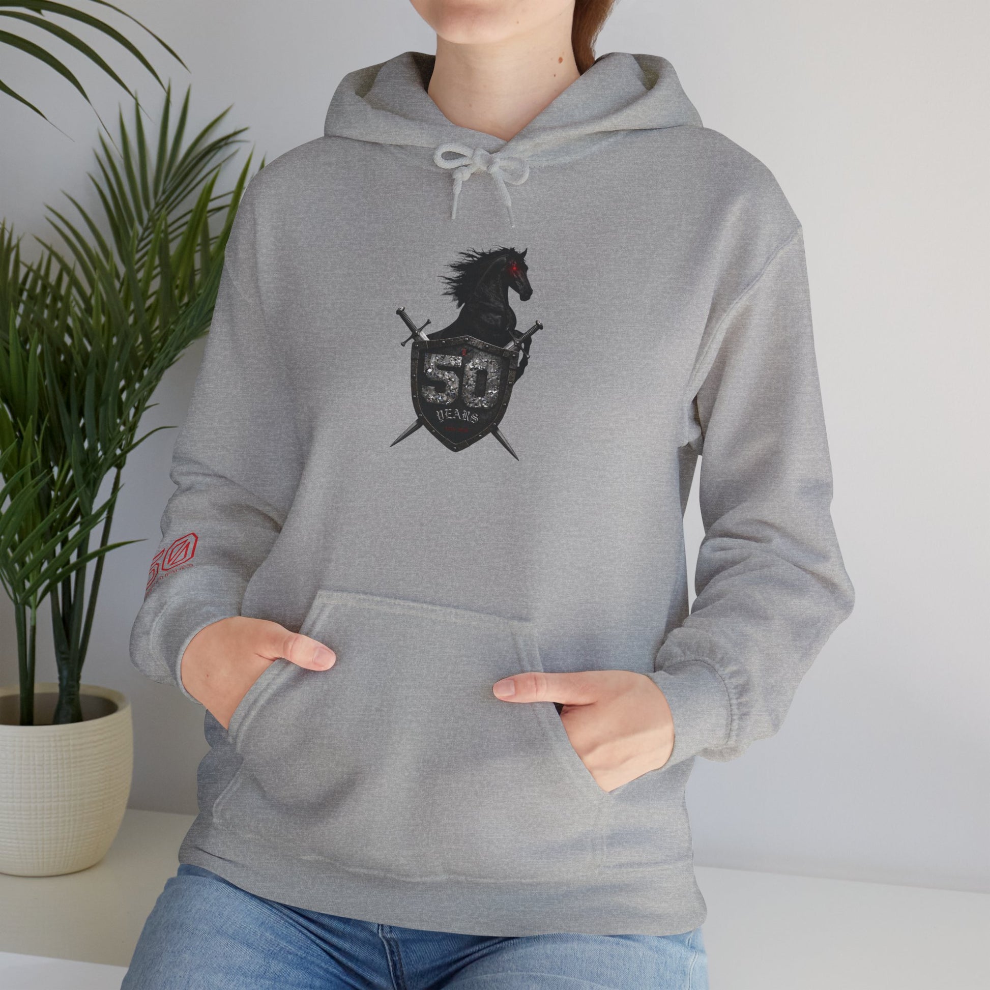 Unisex Heavy Blend™ Hooded Sweatshirt; 50 year anniversary