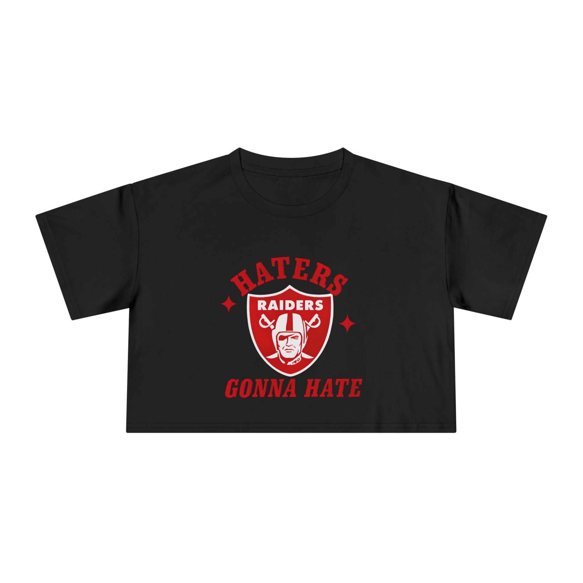 Crop Tee - Liberty Raiders "Haters Gonna Hate"