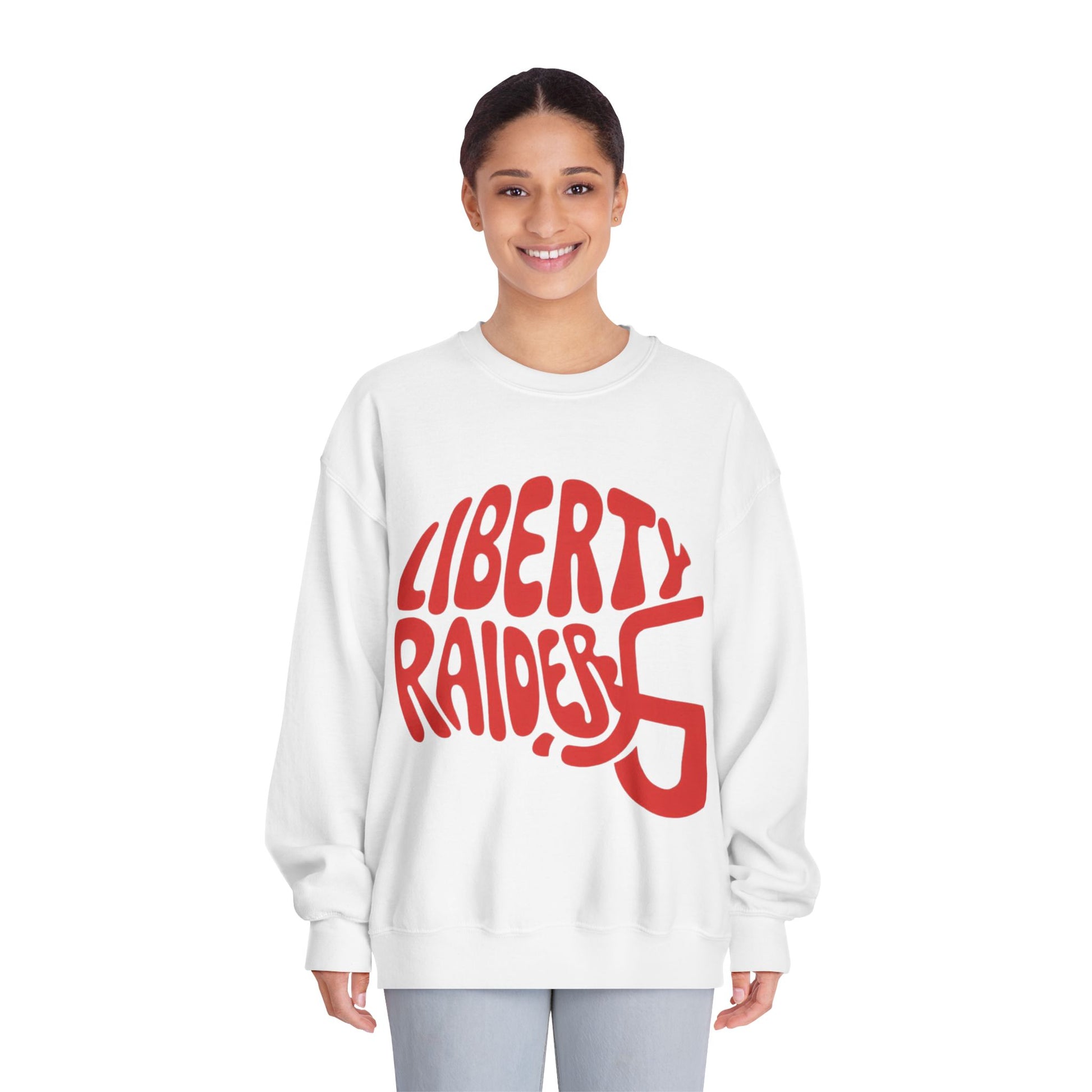 Crewneck Sweatshirt - Liberty Raiders "Helmet"