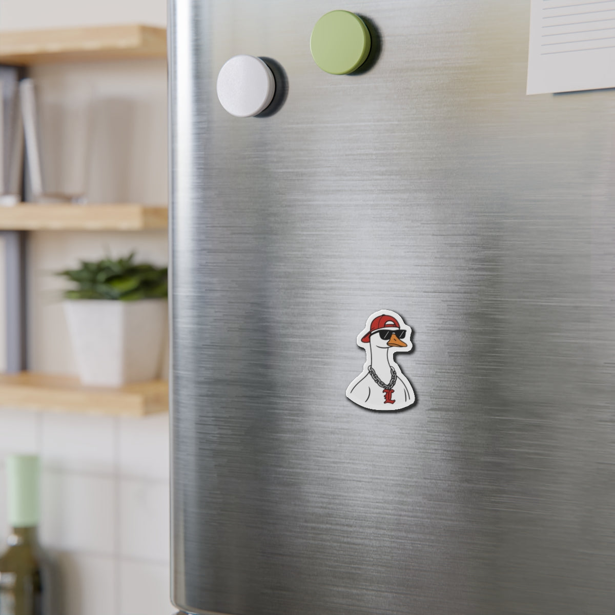 Die-Cut Magnets = Liberty Raiders "Silly Goose"