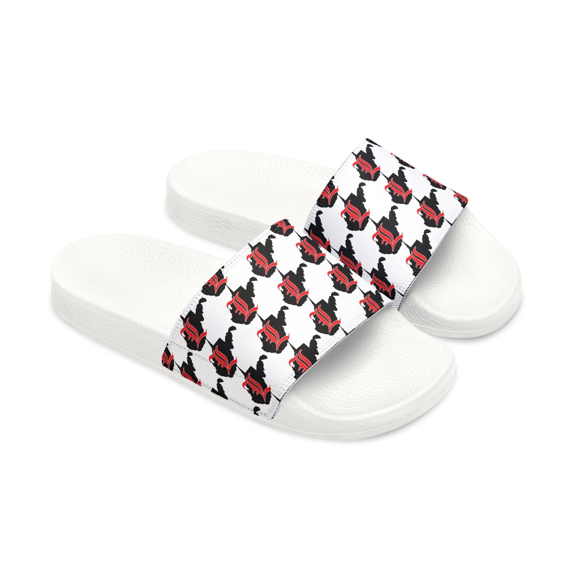 Men's Removable-Strap Slides - Liberty Raiders "State Logo"