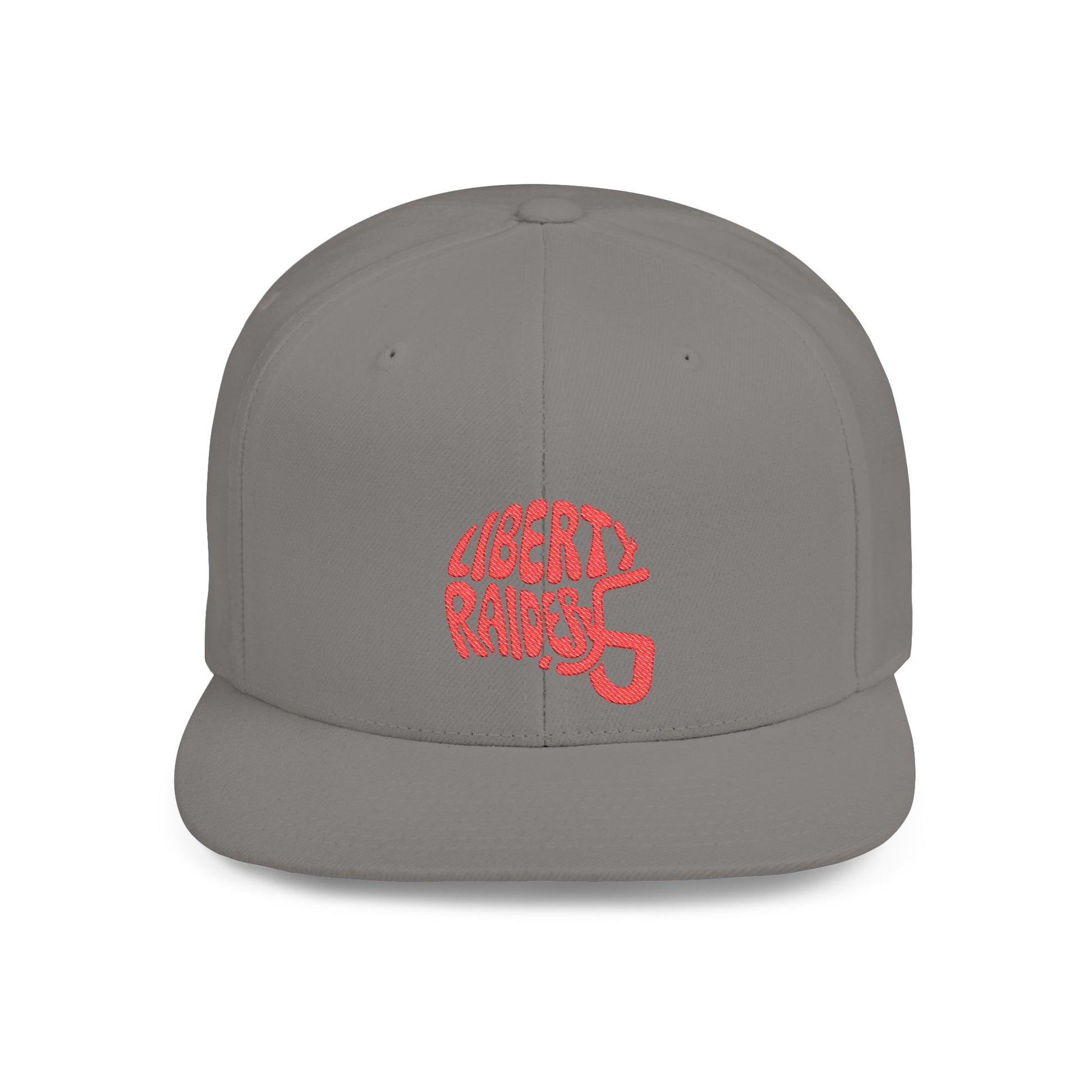 Flat Bill Snapback - Liberty Raiders "Helmet"
